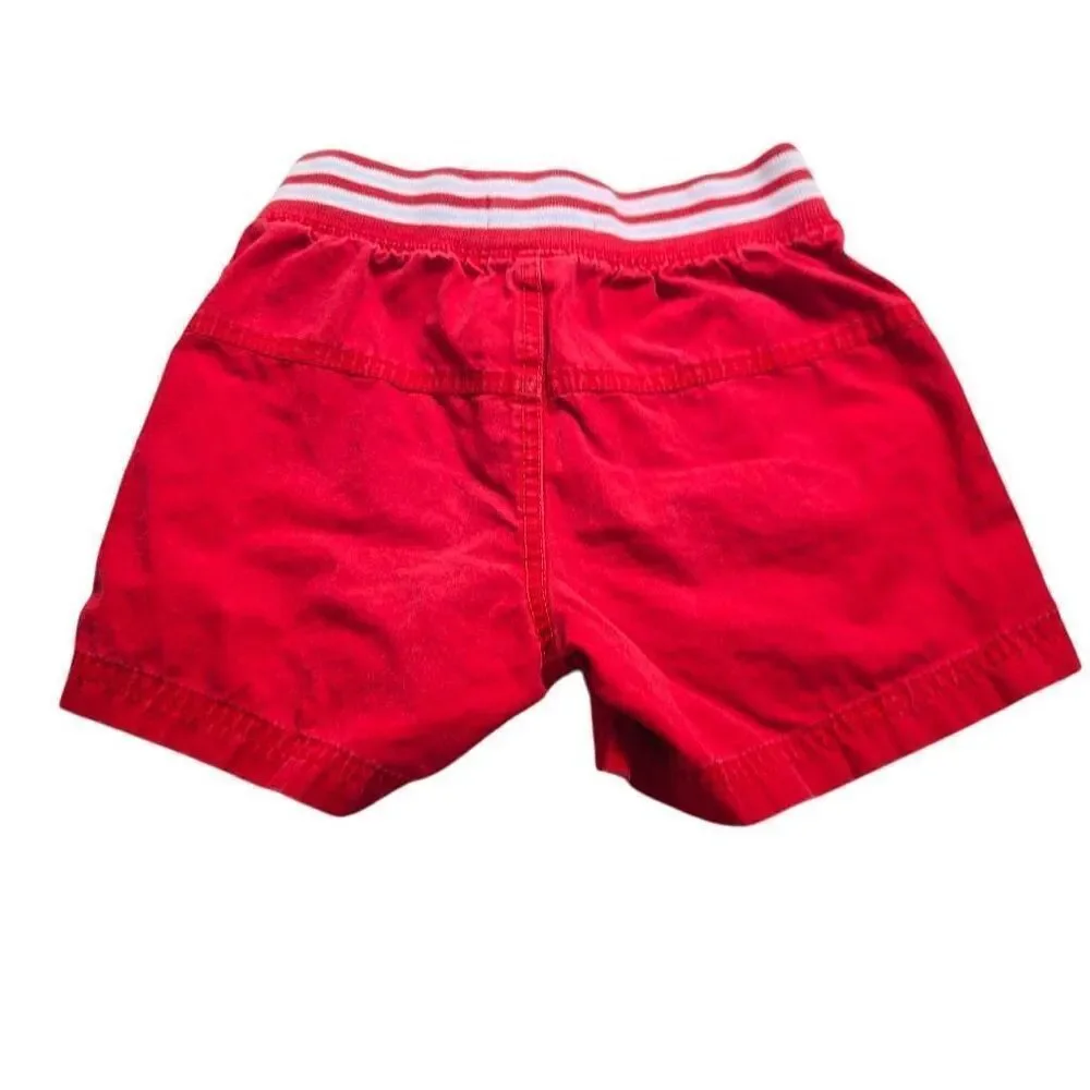 Oshkosh red shorts 4T